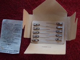 Vintage  USSR Soviet Russian medicine syringe needles in box 1973 NOS - $5.93