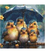 Counted Cross Stitch patterns/ Rainy Day Birdies/ Animals 170 - £7.14 GBP