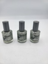 Lechat Jade Star Light Women&#39;s Silver Gel Polish &amp; Nail Lacquer 1/2 oz Lot Of 3 - £19.41 GBP