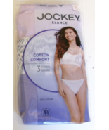 3 Jockey Elance Cotton Comfort String Bikini Size 7 Multi-color Style 14... - $25.77 CAD