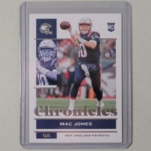 Mac Jones Base Rookie Card RC #80 New England Patriots NM 2021 Panini Chronicles - £3.21 GBP