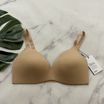 Knix WingWoman Contour Bra Size 4 New Warm Sand Beige Wire Free Molded Cup - $34.64