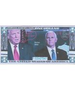 2023 Mike Pence Back Stabs Donald Trump Hard Feel $1 Novelty Bill yes Buy now .. - £3.10 GBP