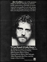 Joe Cocker I Can Stand A Little Rain 1974 A&amp;M Records album advertisemen... - £3.32 GBP