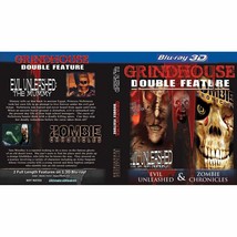 Grindhouse Blu Ray 3D Evil Unleashed Mummy+ Zombie Chronicles New! Walking Dead - £31.60 GBP