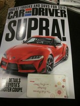 Car and Driver Auto Magazine February 2019 Toyota Supra 10 Best Trucks Brand Nwe - £7.86 GBP