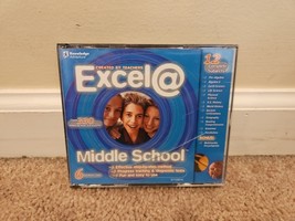 Excel @ Middle School (6 disques CD-Rom PC SET, 2000, Knowledge Adventure) - $10.01