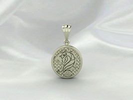 Zodiac Leo 925 Sterling Silver Handmade Unique Pendant Necklace Jewelry - $56.43