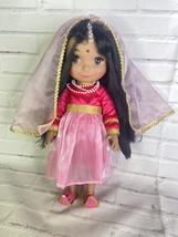 Disney Store It&#39;s A Small World INDIA Doll With Outfit Shoes Retired - $99.00