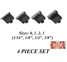 Andis T-BLADE Attachment Guide Comb Set*Fit PMT-2,D-4,D-5,GTO,SLII,RT-1,D5X/D6X - £14.93 GBP