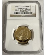 2009 S SACAGAWEA AGRICULTURE $1 PF-69 ULTRA CAMEO NGS Slabbed - £15.53 GBP