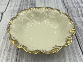 Vintage Lenox Porcelain Made Usa Cabbage Ware Pattern Round Shape Bowl Dish - £12.19 GBP