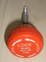 SCHWINN AIRDYNE Lock Knob w/ Spring air dyne pin part fan lock for exerc... - £11.83 GBP