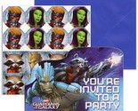 Guardians of The Galaxy Birthday Party Save The Date Invitations 8 Per P... - $7.95