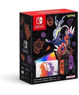 Nintendo Switch OLED Pokémon Scarlet &amp; Violet Edition Console NEW Japanese - £358.10 GBP