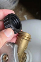 6 Pack Propane Tank Thread Cap Covers Dust Dirt Protector Black - $18.39