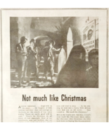 1943 War Bonds Christmas Advertisement WW2 Era Peace On Earth Vintage DWP7C - $549.96 MXN