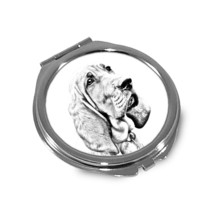Redbone coonhound - Pocket mirror with the image of a dog. - £8.03 GBP