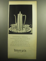 1958 Tiffany &amp; Co. Puritan Coffee Set Ad - Christmas Present - £13.82 GBP