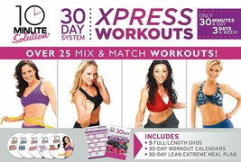 10 Minute Solution 30 Day System Xpress Workouts (5 DVD Set) NEW Factory Sealed - £17.50 GBP