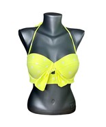 Aerie Holly Neon Polka Dot Swimsuit Tube Top Bathing Suit Removable Stra... - £8.88 GBP