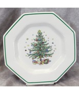 Nikko Christmastime Tree Tiered Tier Tray Plates Only  No Hardware - $8.81