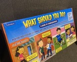 What Should You Do? Board Game of Consequences Lakeshore Learning NEW SE... - $34.65
