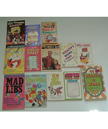 Childrens 13 PB joke word puzzels silly signs,mad libs activity book lot  - $27.16 CAD
