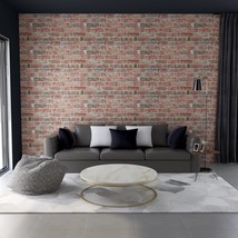 3D Wall Panels with Red Brick Design 11 pcs EPS - £145.37 GBP