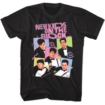 New Kids On The Block Hangin Tough Men&#39;s T Shirt Single Tuxedos Boy Band 80s - £23.11 GBP+