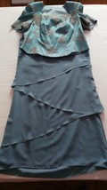 Vestito Di Madrina Taglia 50 Lusso Speciale Matrimonio Solo Un Uso Offerta - $1,411.23 MXN