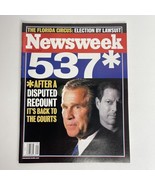 Newsweek Magazine 537* December 4 2000 George W. *&amp; Gore - $31.11 CAD