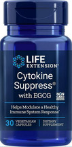 CYTOKINE SUPPRESS with EGCG  540mg 30 Capsule LIFE EXTENSION - $22.50