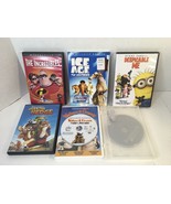 Lot of kids Family DVDs 7 Movies Disney Pixar Ice Age Incredible Despica... - £10.62 GBP