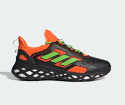 Nwt Mens Adidas Web Boost Shoes Core Black Mnisi Unites Ultra Green IF5282 Sz#12 - £224.10 GBP
