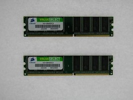 2GB (2 X 1GB) PC3200 RAM DDR Mémoire pour Dell Dimension 2400 4600 8300 B110 - £48.84 GBP