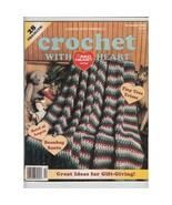 Leisure Arts Crochet Red Heart December 1996 Beanbag Santa Angels Tree T... - £6.57 GBP