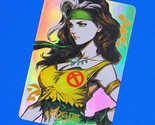 Marvel X-Men Rogue Rainbow Foil Holographic Character Art Trading Card B - £11.76 GBP