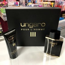 UNGARO POUR L'HOMME by EMANUEL UNGARO 2pcs Men Set, 3.4 OZ + Aftershave - £71.03 GBP