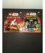 Star Wars Lego Books Lot Of 10 - Jedi Heroes, Fall Of The Jedi, Empire I... - £11.78 GBP