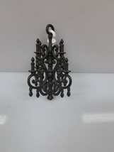 2015 Mattel Barbie Doll 3 Story Dream House Black Replacement Chandelier W/ Hook - £4.64 GBP