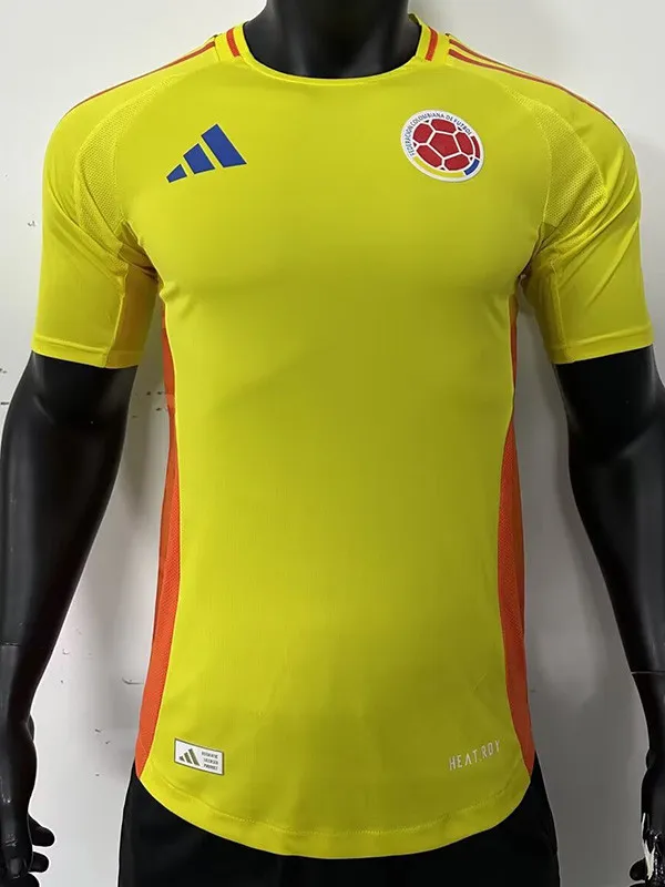 24-25 Colombia Home Player Version Soccer Jersey - £79.92 GBP