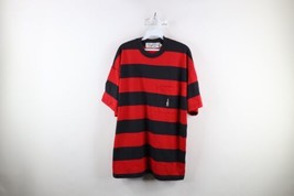 Vintage 90s Da Bull Greg Noll Surfing Mens XL Faded Striped Pocket T-Shirt USA - £139.28 GBP