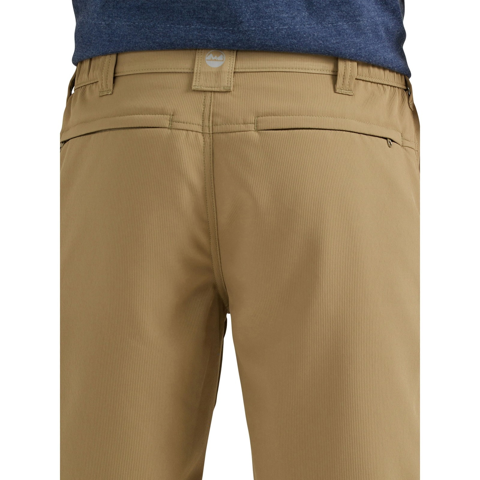 Wrangler Men's Outdoor Performance Side Elastic Waist Short Beige Size 40 Item image 7
