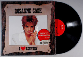 Rosanne Cash - I Love Country (1987) Vinyl LP • IMPORT • Best of, Greatest Hits - £20.54 GBP