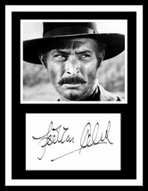 ULTRA COOL - LEE VAN CLEEF - MOVIE LEGEND - AUTHENTIC SIGNED AUTOGRAPH - £196.13 GBP