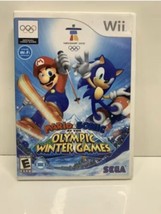 Nintendo Wii Mario &amp; Sonic at the Olympic Winter Games Complete CIB Incl Manual - £10.25 GBP