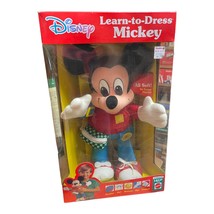 Disney Mattel Learn to Dress Mickey Mouse NRFB - £30.87 GBP