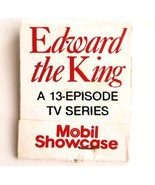 King Edward Cigars Vintage Matchbook TV Series Mobil Advertisement Unstr... - $29.99