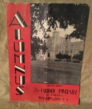 1934 Alumnus Catholic University Of America W ASIN Gton Dc Super Rare Magazine - £15.88 GBP